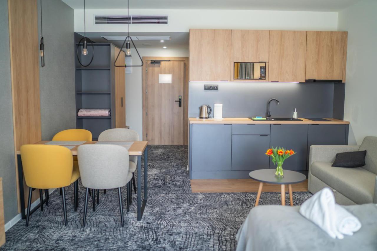 Lux Apartman V Hoteli Akvamarin Bešeňová Dış mekan fotoğraf